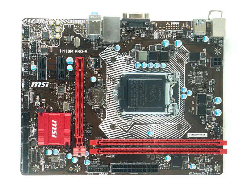 MSI H110M PRO-V Hauptplatine